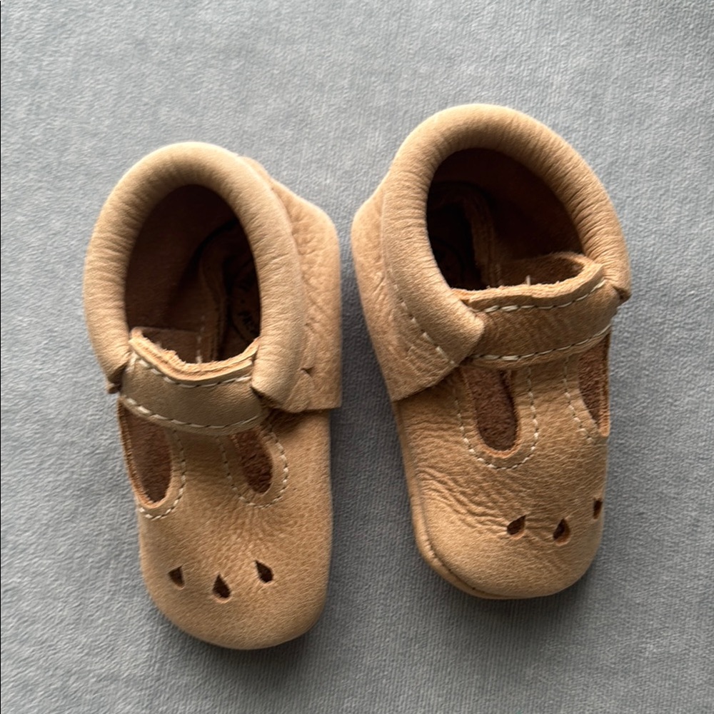 New, Freshly Picked Leather Baby Moccasins